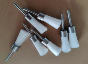Wholesale Long Shank White Color PP Wire Pen Brush 25mm for Polishing from china suppliers