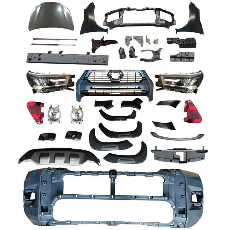 ABS Plastic Hilux Revo 2016 Upgrade To 2021 Rocco Car Body Kit