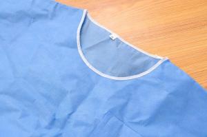 Wholesale 180gsm-220gsm Hospital Surgical Scrubs Non Sterile Two Pieces Disposable Doctor Gown from china suppliers