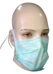 Anti - Bacteria Disposable Non Woven Face Mask , Single Use Face Mask Odorless