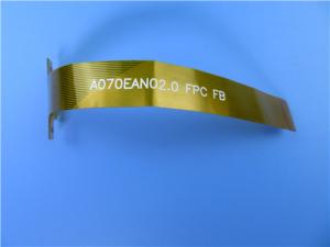 Wholesale Polyimide 0.15mm Double Sided Flex PCB Surface 35um Cu from china suppliers