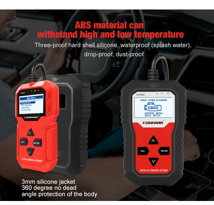 Competiitve price support Car Diagnostic Scanner for BNZ Vehicle Full System OBd2 EOBD protocol