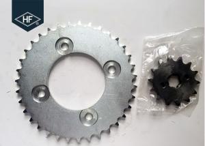 Wholesale POP100 Motorcycle Chain And Sprocket Sets 428 106L Sandblasting Natural Color from china suppliers