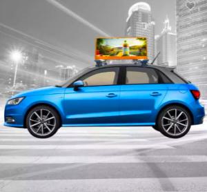 Wholesale Double Side Wifi Taxi Top LED Display 4G Remote Control Outdoor Guide from china suppliers