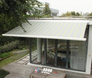 Wholesale Patio Electric Full Cassette Retractable Awnings 2m Outdoor Folding Arm from china suppliers
