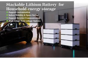 Wholesale smart stackable battery lithium ion battery module 48v 51.2v 200ah from china suppliers