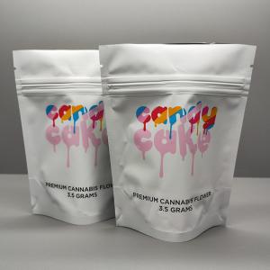 Wholesale 3.5g weed Flower Packaging Soft Touch Mylar Bag Mylar ziplockk Stand Up Bags from china suppliers