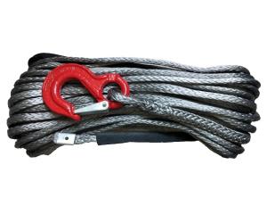 Wholesale High Strength 12mm UHMWPE Fiber Braided Towing Winch Rope for Towing Requirements from china suppliers