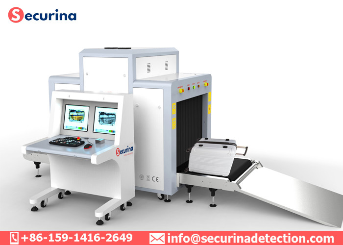 Low Conveyor X Ray Baggage Scanner 0.2-1.2mA 58db 1000mm×800mm Tunnel Size