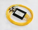 ABS Box Fiber Optic Splitter Wide Operating Temperature FC / LC ST Connector