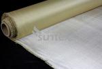 Easy To Be Sewn Fabricated Vermiculite Coated Fiberglass Fabric For Gaskets Oven
