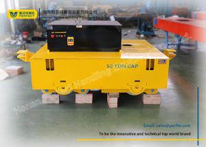 Wholesale 50 Ton Load Battery Rail Transfer Cart Flatbed Towing Industrial Trailer from china suppliers