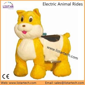 Wholesale Plush Motorized Animal &amp; Walking Animal Bike in Mall, Battery Animal Car Zippy Rides from china suppliers