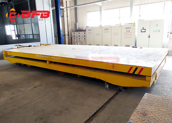 Battery Powered Trackless Hydraulic Transfer Car Without Rail