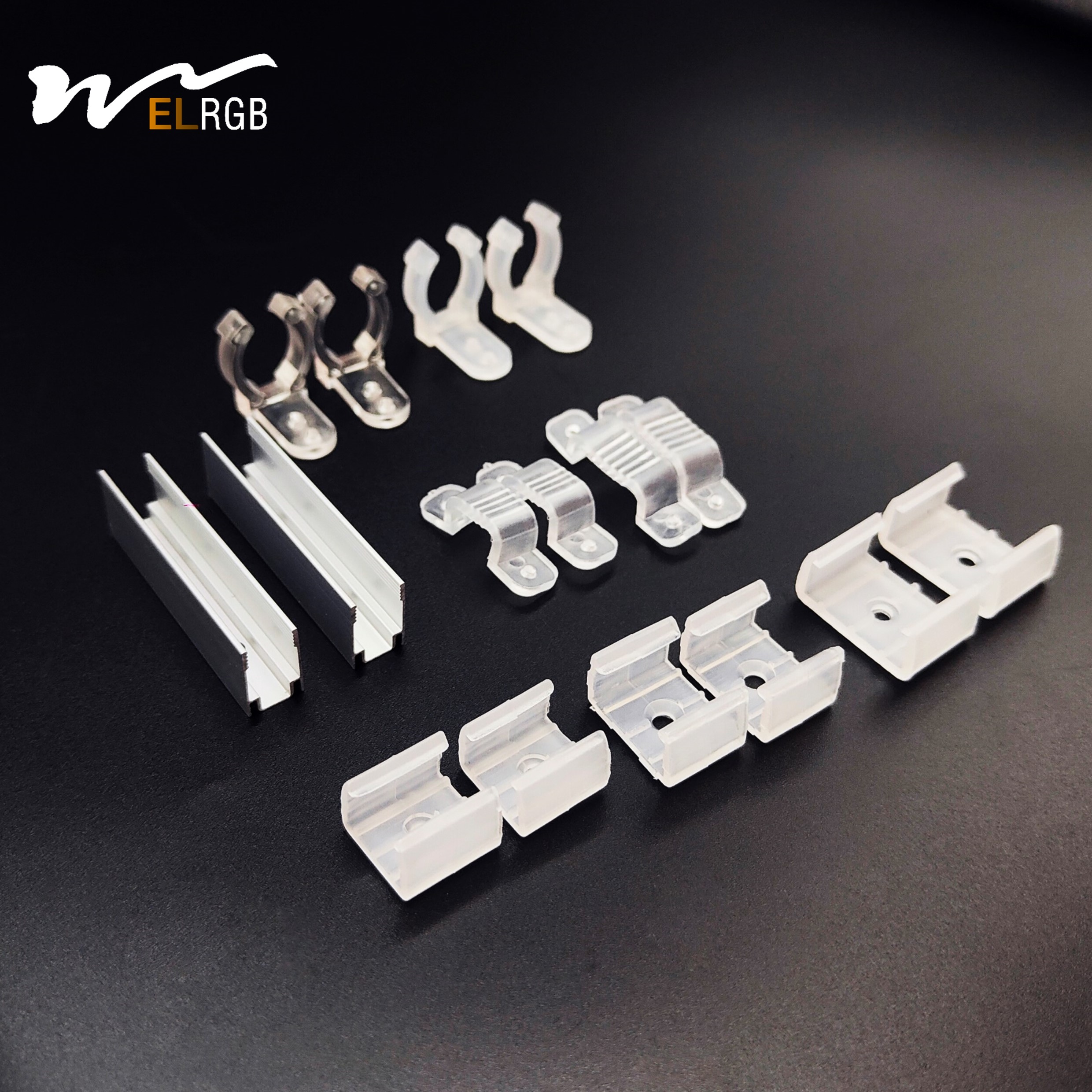 3014 5730 2835 5050 LED Light Strip Buckle Fixer Translucent Product Weight kg 0.01