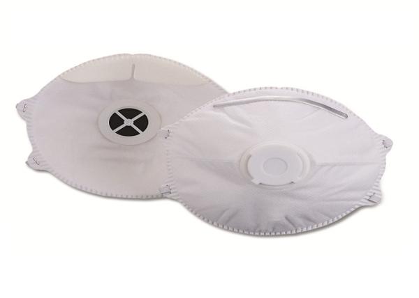 4 Ply Disposable Respirator Mask , Dust Particle Mask Non - Toxic Non -