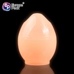 Party supplies high quality egg shaped 135ml ps plastic dessert luminous cup
