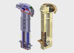 Wheat Grain Silo 15m3/H Vertical Bucket Elevator