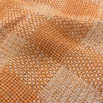 Washed Gingham Woven Stripe Cotton Linen Jacquard Fabric 110gsm