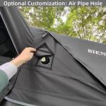4 Person Pickup Canopy Aluminum Hard Shell Car Roof Top Tent For Camping