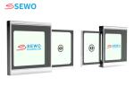 Indoor/Outdoor Glass Security Turnstiles Access Control Management Platform