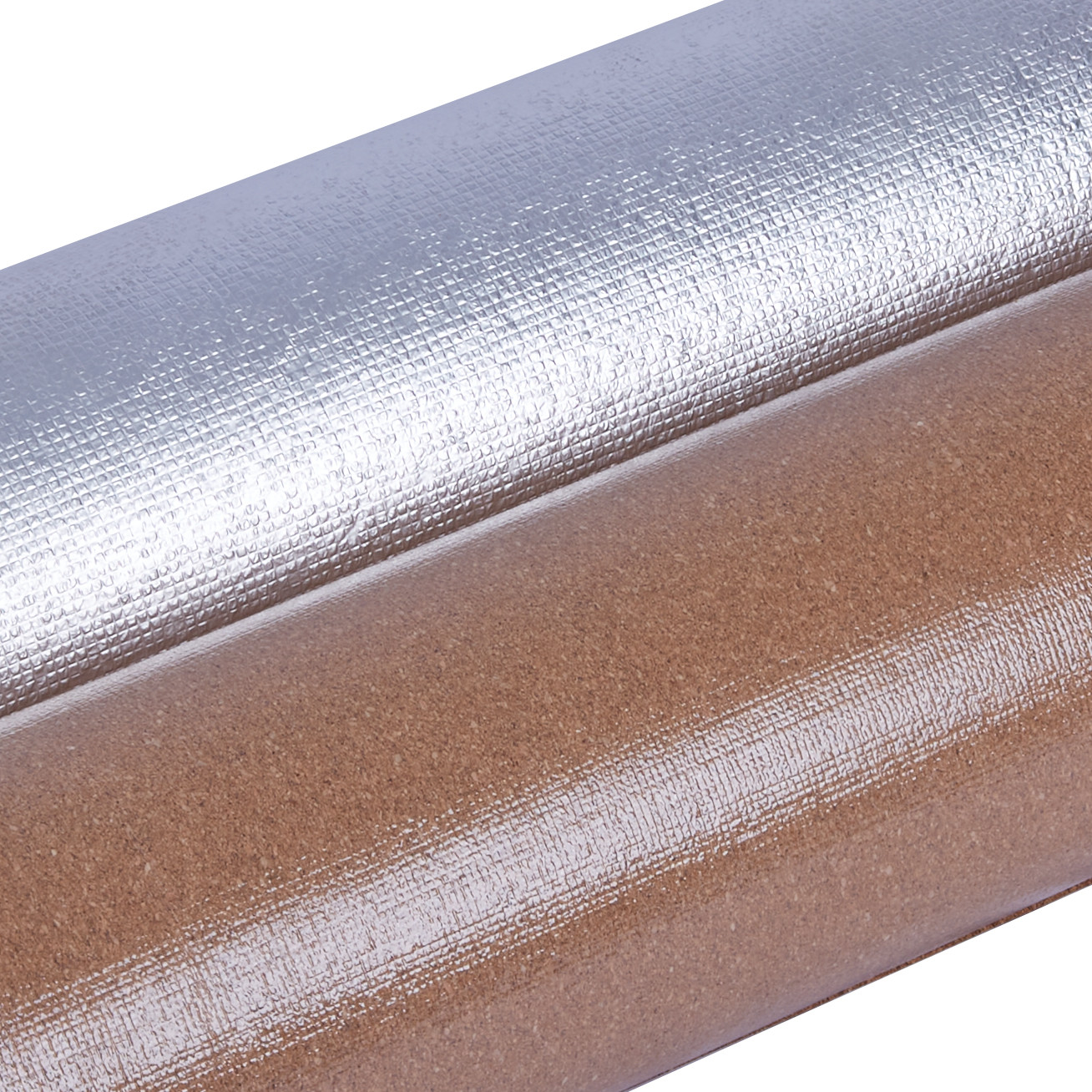 220kg/M3 Vapor Barrier 3mm Cork Underlayment With Silver Foil