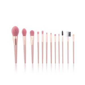 Wholesale OEM LOGO Premium 12PCS Foundation Makeup Brush Set Synthetic Hair from china suppliers