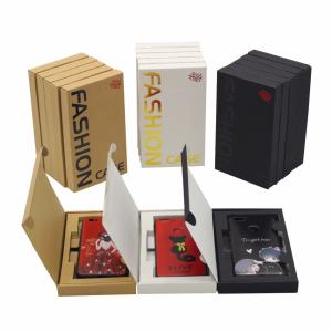 Wholesale Custom Design iPhone Case Paper Packaging Box 300gsm Kraft Paper Materials from china suppliers