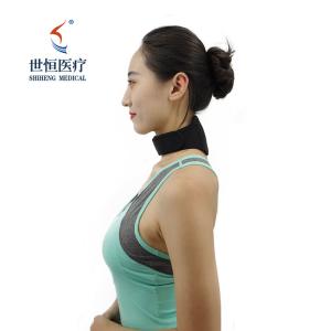 Wholesale Newest tourmaline self-heating magnetic neck support belt brace for to relieve neck pain from china suppliers