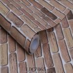 3d Brick Wallpaper PVC Vinyl Adhesive Wall Paper Wall Stickers Fashionable