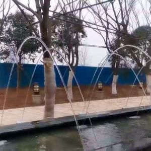 Wholesale 304 Stainless Steel Jumping Jet Fountain Nozzle Glazed Column Water Fountain For Watching from china suppliers