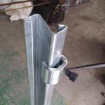 Roadway Safety Steel Corrugated Beam Highway Guardrail Z Post ISO9001 2000