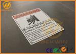 Commercial Grade Highway Traffic Signs Aluminum Danger Warning Signs For Safety