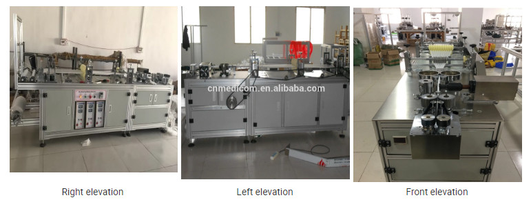 Long Lifespan Shower Cap Making Machine , Low Noise Head Cap Manufacturing Machine