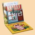 Early Learing Color Kids Book Printing A4 Hardcover For Reading