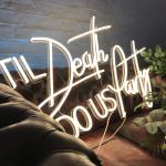 Party Decoration Neon Letter Signs Indoor 3D Acrylic LED Neon Sign