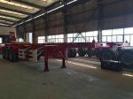 40ft Semi Container Trailer Skeletal Type Heavy Duty Transportation