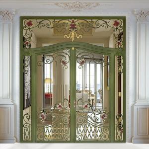 Wholesale Wide Wrought Iron Fence Gates Hot Dip Galvanized Classic Anti Rust from china suppliers