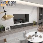 Modern Wooden TV Units Luxury European TV Stand Cabinets Latest Designs for