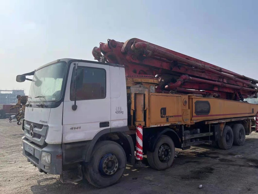 Beton Boom Pump Putzmeister 56 Meter Second Hand Concrete Machine