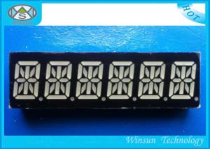 Wholesale RBGYW Color 0.39 Inch 6 Digit 14 Segment Display For Message Board , 49X15X8 Mm from china suppliers