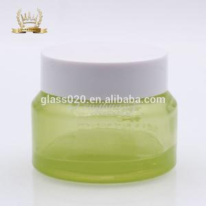 Wholesale 15ml 30ml 50ml Skin Care Packaging Green Eye Cream Jar from china suppliers