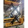 Buy cheap 1000kg-5000kg Portable Electric Wheels Movable Lift Table With CE from wholesalers