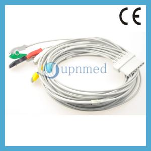 Wholesale Schiller Lux 5 lead ECG Cable with leadwires from china suppliers