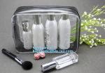 Fashion Packing Cosmetic Bag EVA Pouch, OEM promotional transparent plastic Heat