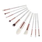 Portable Fluffy Wood Handle Makeup Brushes Eco friendly soft Firm Hair