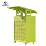 Green 72V 20AH Battery Swapping Station 15 Slot Battery Exchange Station