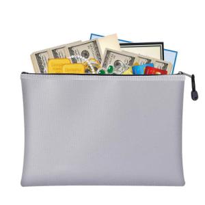 Wholesale 7x11&quot; Fireproof File Bag Non Irritating Fireproof Money Bag Velcro Opening from china suppliers