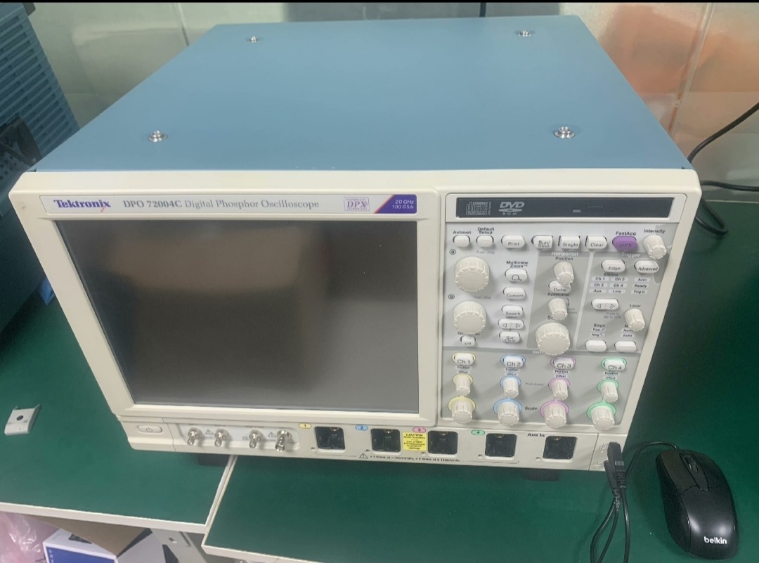 Used Pre Owned Tektronix DPO72004C Digital Phosphor Oscilloscope 20 GHz 4 Analog Channels