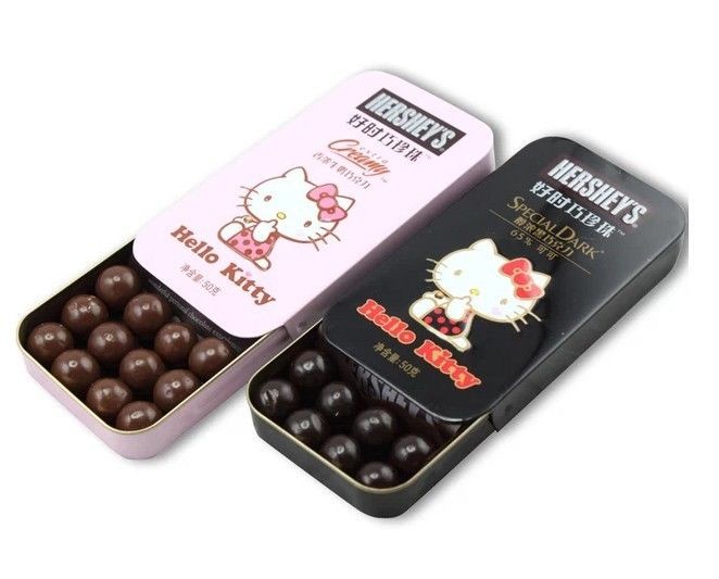 Food Grade Slide Small Tin Containers Push And Pull Metal Box Chocolate Tin Box 4 Color Printing